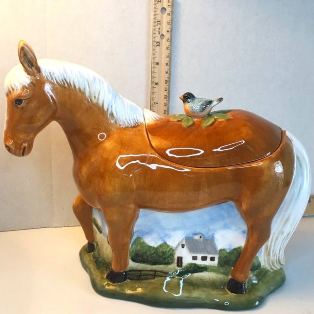 Horse Cookie Jar